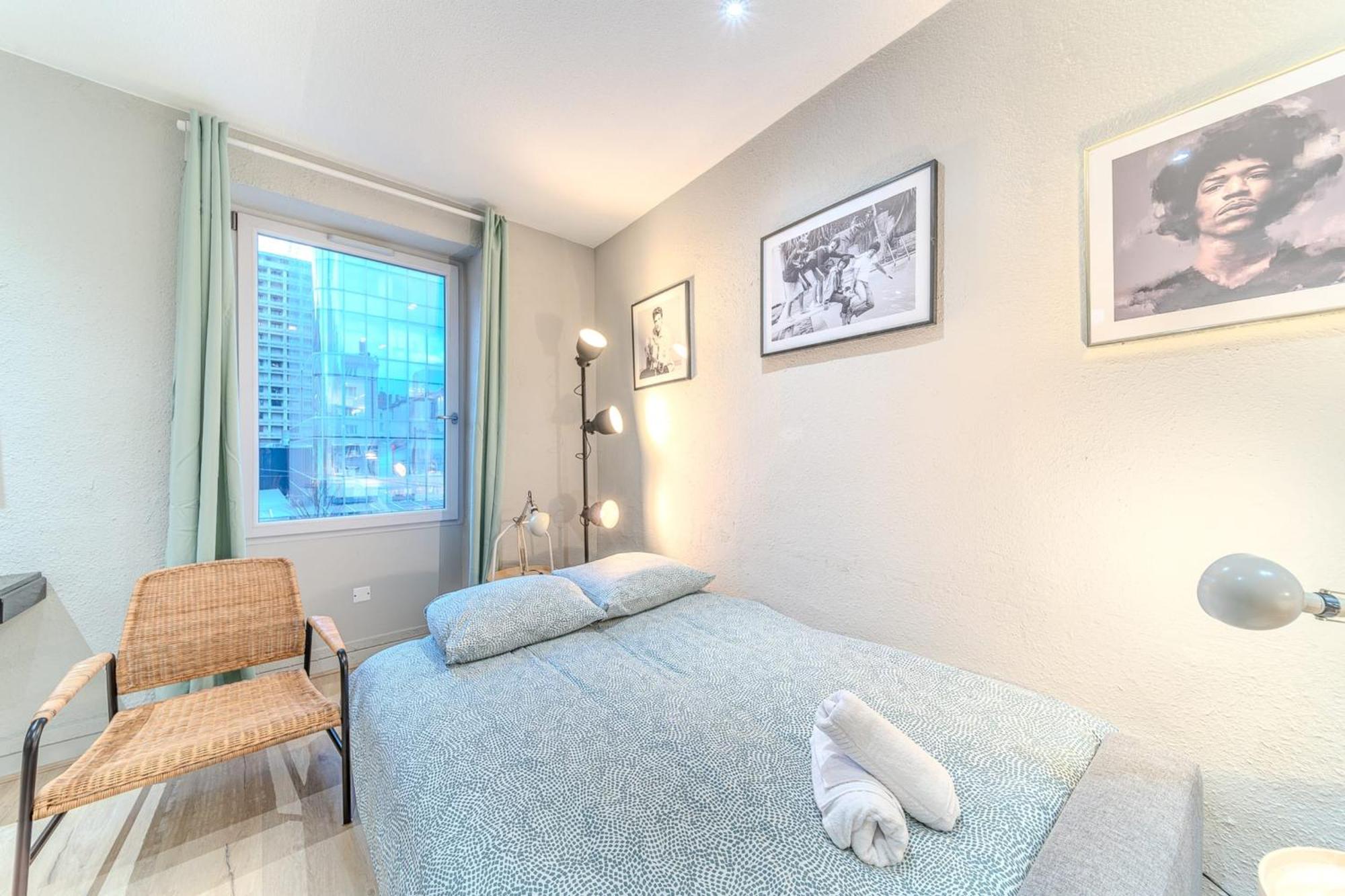 Charming 1-Bedroom Apartment Across From Halles Paul Bocuse & Part-Dieu 里昂 外观 照片